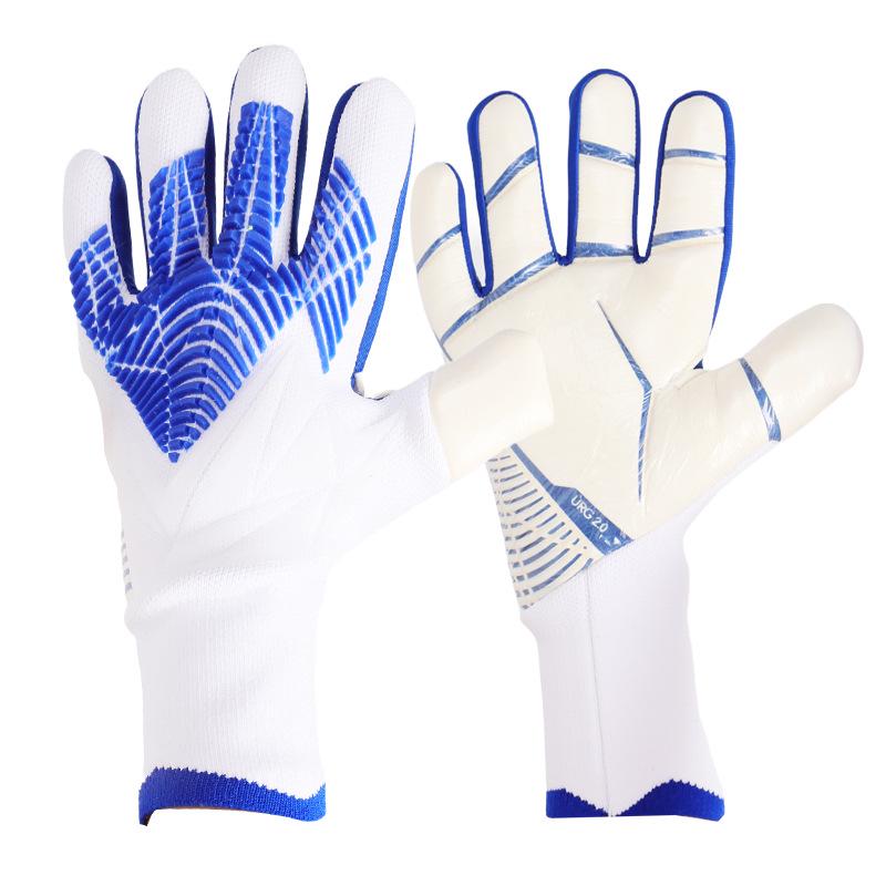 Enhanced Latex Soccer Goalkeeper Gloves in Various Sizes