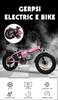 NEU 1000W Aluminium E-Bike 20 Zoll Fat Tire Strand Schnee Klapp Elektrofahrrad 48V 13AH Lithium Batterie Elektrofahrrad