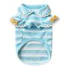 New Dog and Cat Clothing - Lace Knitted Bubble Sleeve Pullover - Pet Summer Wear