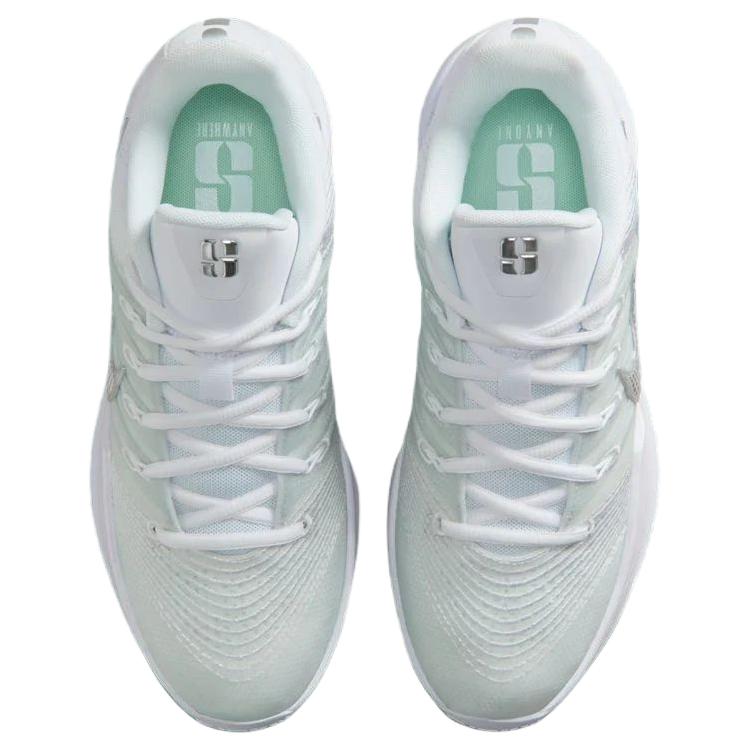 Nike Sabrina 3 Ice Cold Dames Sneakers Wit Metallic-Zilver Munt-Schuim HF2881-101