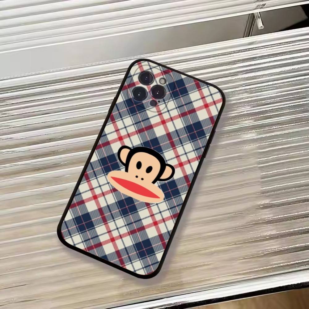 P-Paul F-Frank Mode Handyhülle Für iPhone 17, 16,15,14,13,12,11 Plus,Pro Max, Andere Weiche Schwarze Hülle