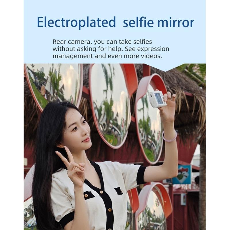 H12 Card Camera Kids Digital Camera 48MP Lens 2.8inch Screen 1080P for Children Boy Girls Birthday Gift