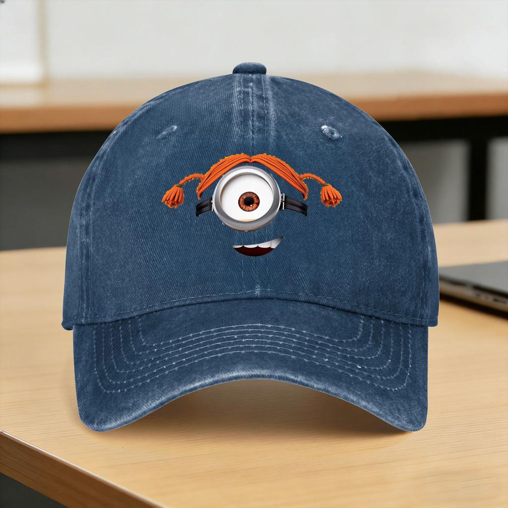 MMinions Cartoon Casual Baseball Cap For Unisex Women Summer  Outdoor Sport Hip Hop Hats Fashion Wholesale Snapback Cap
