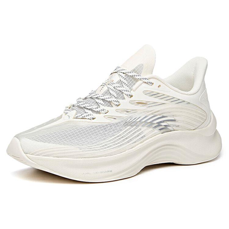 Anta Edge Low Top Running Shoes Men Sneakers Silver 112035585-2