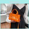 Trendy Fashionable Pu Leather Tote Bag With Stylish Letter Print For Everyday Use
