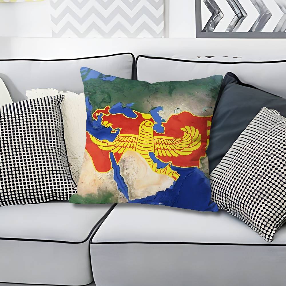 AAchaemenid EEmpire Pillow Cases for Bedroom Living Room Sofa Home Decor Polyester Cushion Cover with Zipper