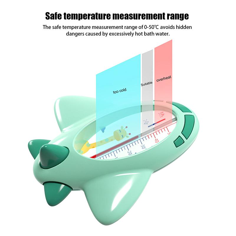 1Pc Bath Baby Care Accessories Cartoon Baby Bath Thermometer For Newborn Aircraft Water Temperature Meter Toys