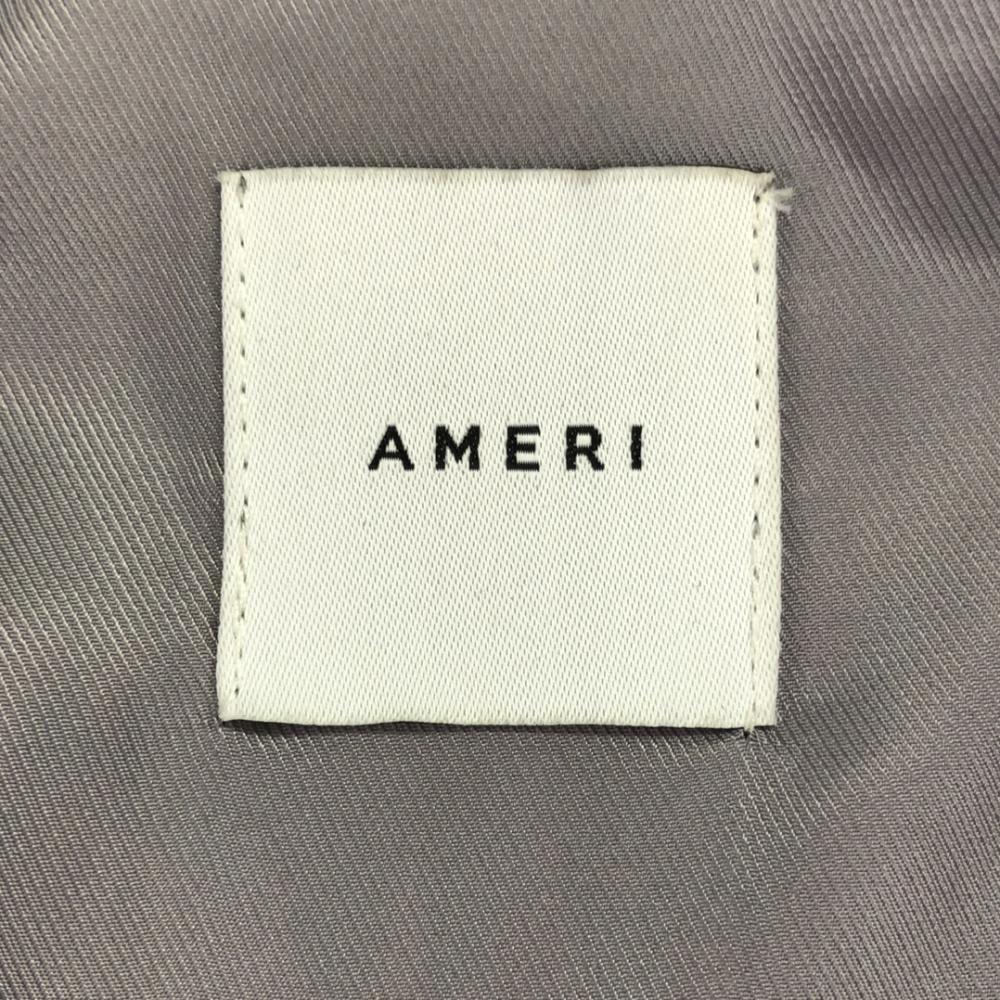 AMERI UNDRESSED Back Pleated Layered Coat FREE Gray Lined Trench Coat Women Used