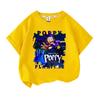 T-shirt a maniche corte multicolore per bambine Lily Lovebraids