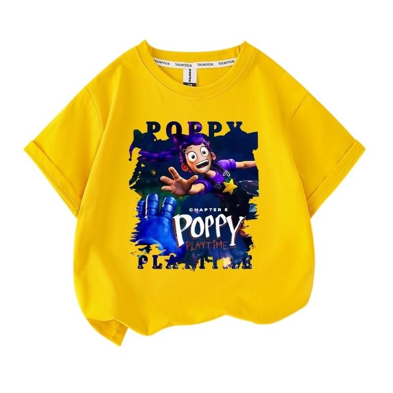 T-shirt a maniche corte multicolore per bambine Lily Lovebraids