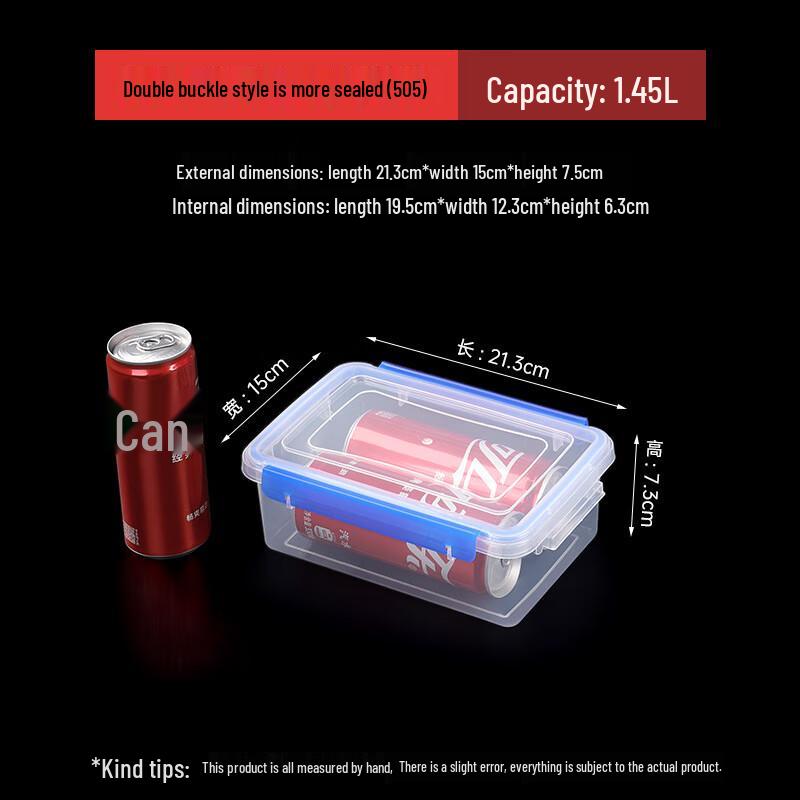 Rectangular Plastic Food Storage Container