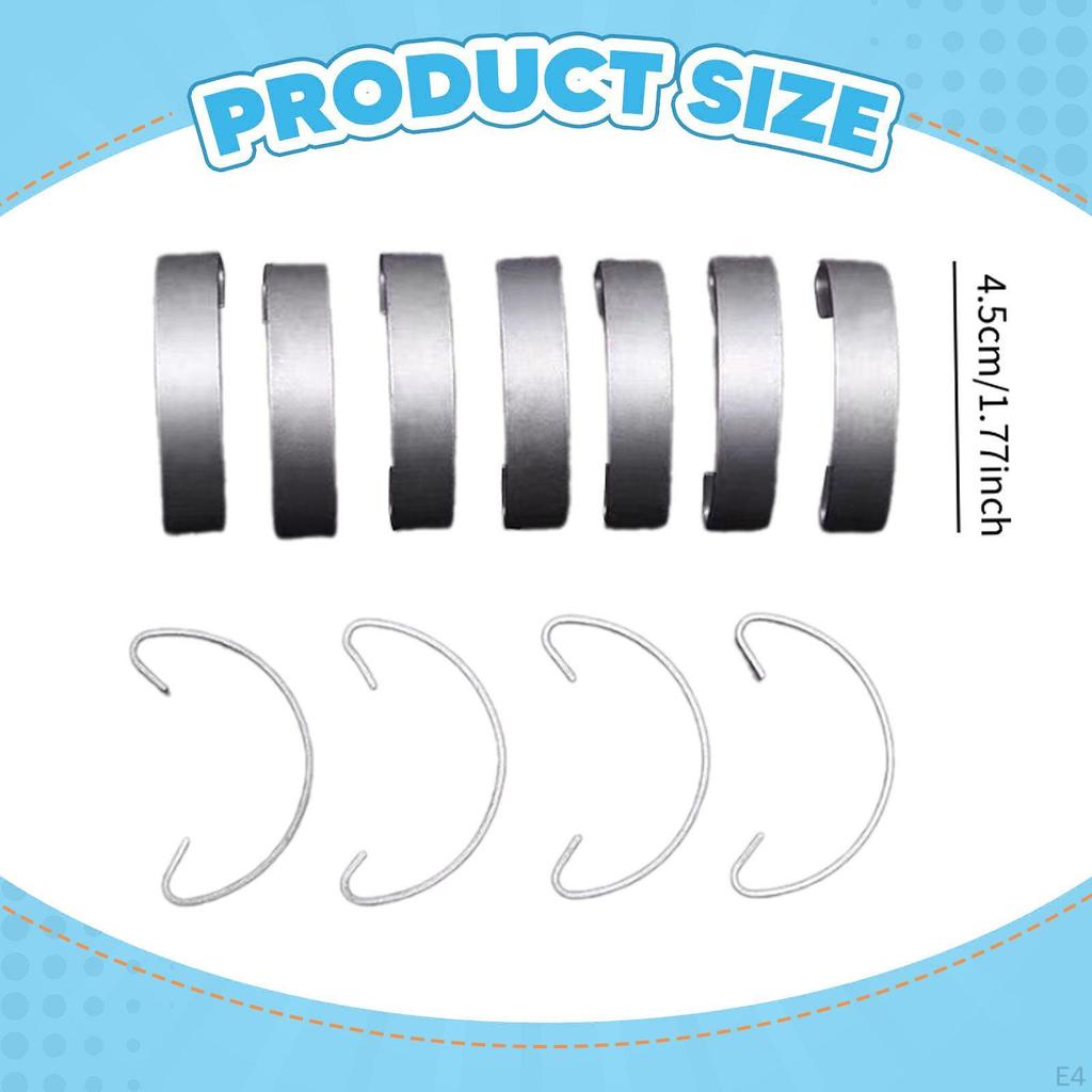 100 Pcs Chicken Cage Door Hooks, Steel Poultry Locks, Durable Fixing Brackets, Accessories