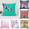 Japanese Cherry Blossom Pillowcases for Pillows 45x45 Cushion Cover for Pillow Home Decoration 45x45 Cushions Covers Pillowcase