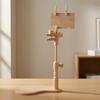 Seated Embroidery Stand Adjustable Embroidery Frame with Stand Cross Stitch Holder Wooden Flexible for Embroiderers, Table, Desk