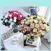 Simulated Plants Rose Wedding Hotel Restaurant Room Decoration Photography Props