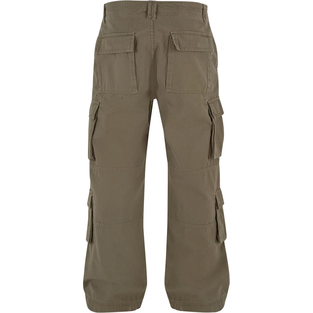 Urban Classics Mens Double Pocket Cargo Trousers