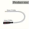 1 PC Flexible Magnetic Pickup Tool, Metal Suction Bar Garbage/ Keys/ Bolts/ Nuts Bendable Magnet Spring Grip Grabber