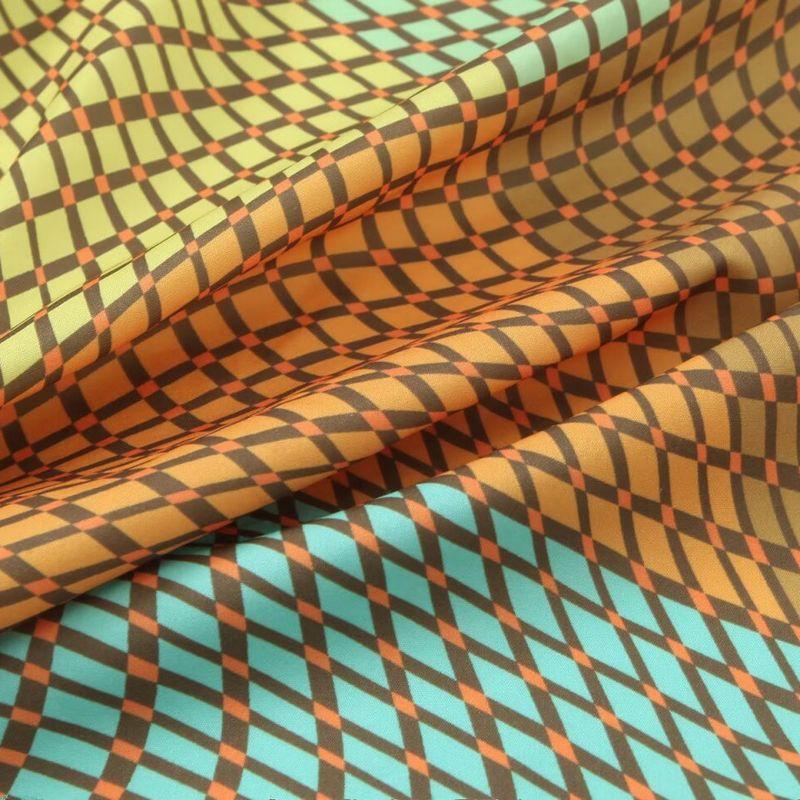 Kaslead New Arrival Women's Fashion Style Fashion Simple and Irregular Geometric Contrast Color Suspender Skirt