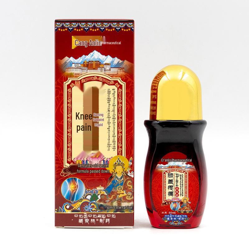 

Рідкий ролик для зняття болю в колінах при травмах суглобів, старих застуджених ногах, набряках, синовіальній рідині та для підтримки меніска.