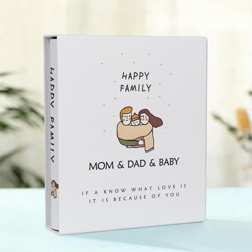 6 Inch 200 Pockets Photo Album Laminated Large Capacity Slip-in Picture Albums Insert Pocket Scrapbook Album Photo Collection