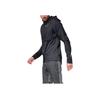 On Weather Jacket Solid Color Casual Hooded All-Weather Lightweight Protective Water-Resistant Jacket Men Jacket Black Dark-Gray 104.4005