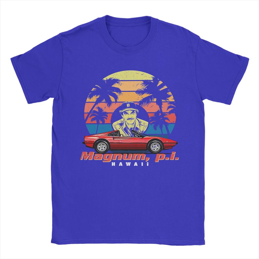 Magnum PI TShirt Unisex Humor Cotton Tees Round Collar Short Sleeve T Shirt Summer Clothing