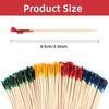 1600Pcs Toothpicks for Appetizers, 2.5 Inch Cocktail Picks with Assorted Colors, Wooden Food Toothpicks for Appetizers Cocktail Fruit Club Sandwiches