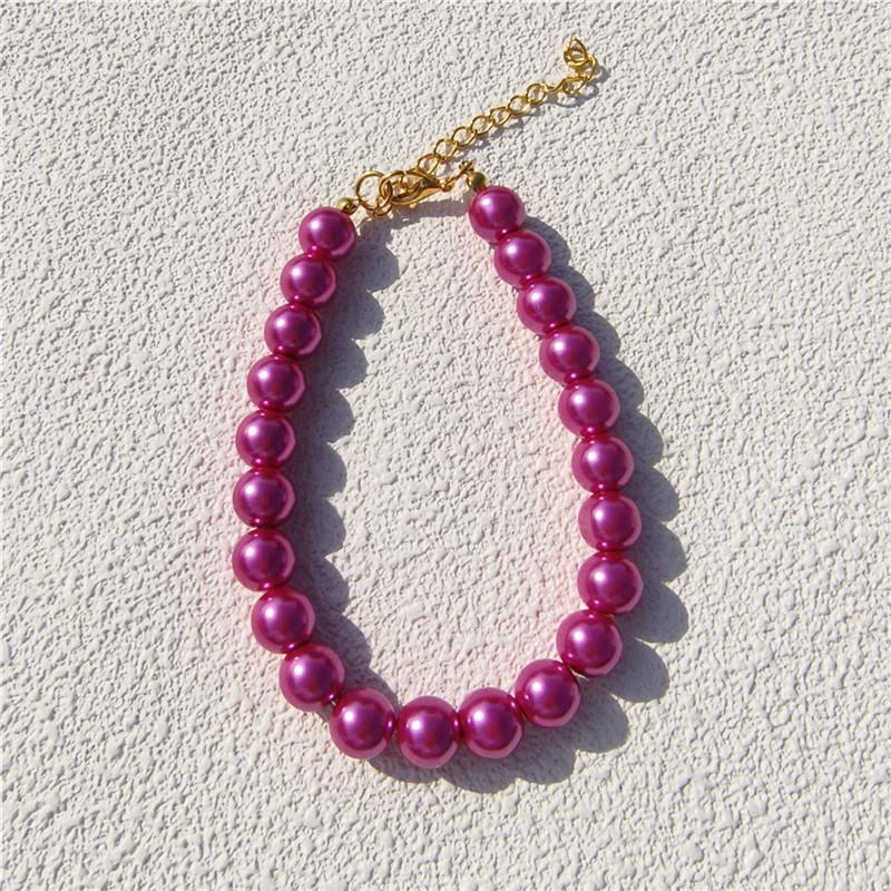 Niedliches Haustier Perlenhalsband Hund Prinzessin DIY Halskette Katzenhalsband Schmuck Welpenzubehör Hundekette Chihuahua Hochzeitsschmuck Zeug