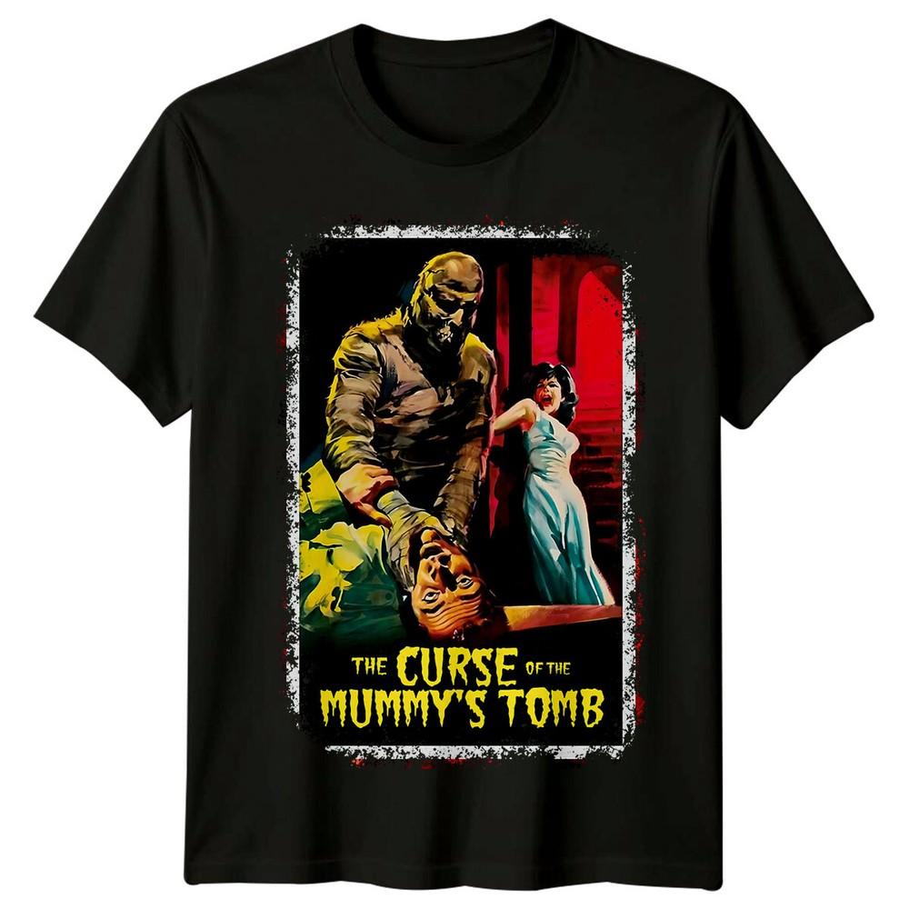 

The Curse of the Mummy s Tomb (1964) Movie Poster Inspired T-Shirt Retro Tee 3XL
