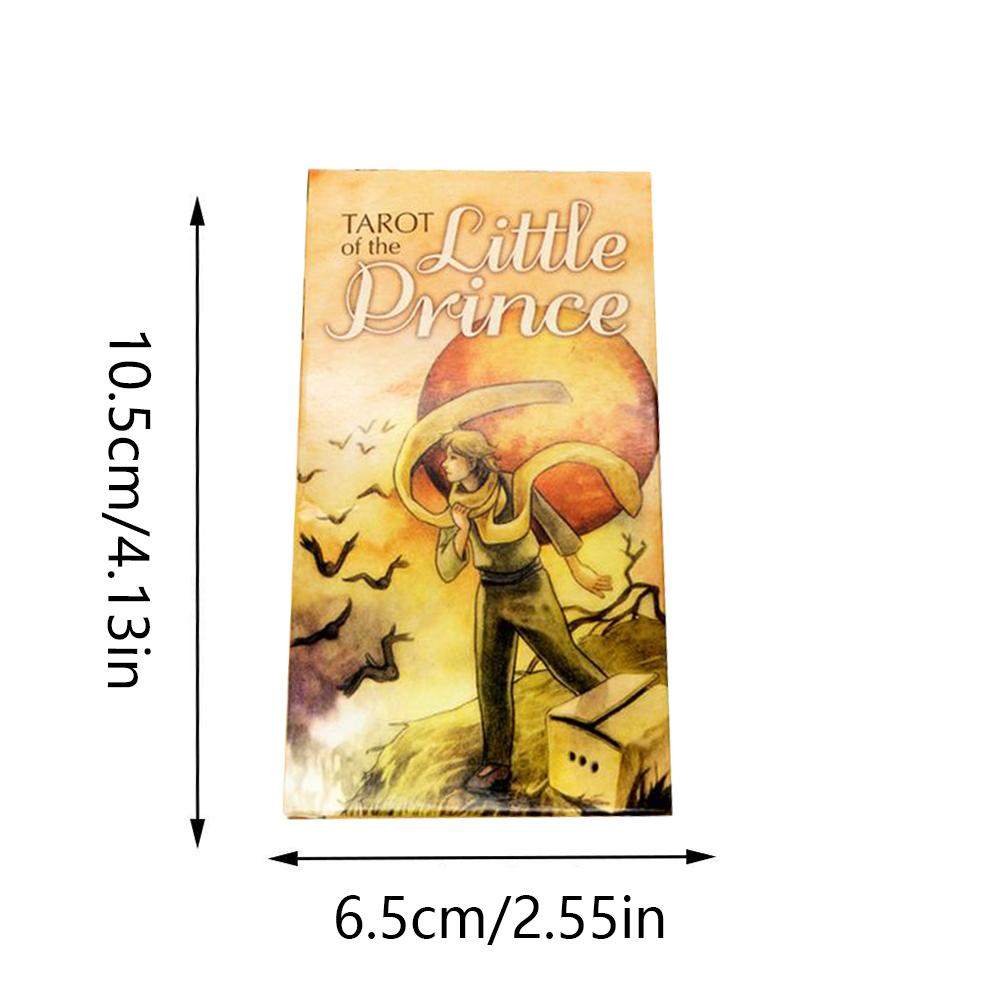 Tarot Of The Little Prince English Tarot Cards Fate Divination Playing Card Portable Party Board Game