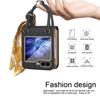 Stylish Silk Scarf Handheld Case for Samsung Z Flip 6, 3/4/5 Gen. - Elegant Cross-Border Design for Women.