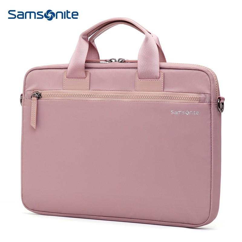 Samsonite Laptop Bag, Handbag for Women, 14-Inch Huawei Notebook Bag, Large Capacity Business Briefcase, Inner Pocket, Lightweight And Slim