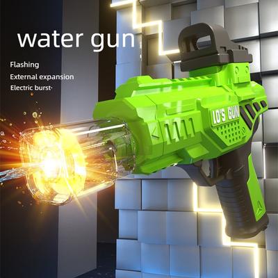 Electric Water Gun High Pressure Squirt Gun Automatic Shooting Watergun Summer Outdoor Beach Pool Garden Fight Toy Gun Kids Gift