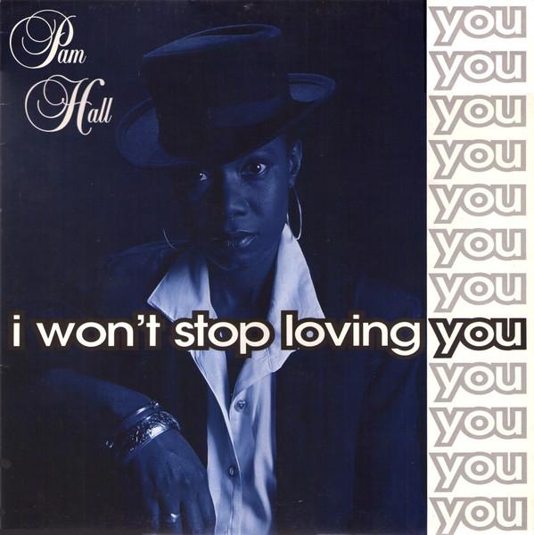 

12-дюймовая пластинка PAM HALL I Wont Stop Loving You BMD113 Blue Mountain R 1991 UK Регги Ска Даб Б/у