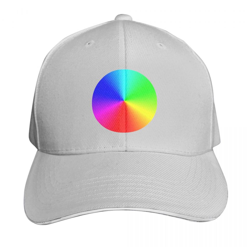 Color Spectrum Baseball Cap Hat Unisex For The Sun Fashion Beach sun hat beach hat Womens Golf Clothing Unisexs