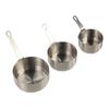 Non-rust Sauce Dipping Bowl Stainless Steel Mini Sauce Pan Measuring Cup Seasoning Bowl  Steak