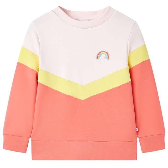 Sweatshirt pour enfants rose pâle 92/104/116/128/140