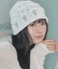 Kiibi Nostalgic Knit Beanie White