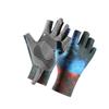 Fahrradhandschuh Rutschfest Atmungsaktiv Fingerlos Halbfinger-Fischhandschuh für Outdoor Camping Wandern