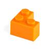 80PCS BRICK CORNER 1x2x2 Compatible 2357 Self-Locking Bricks Building Blocks Toys Accessories