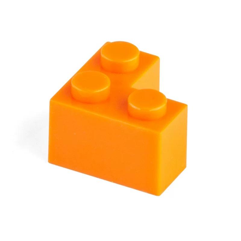80PCS BRICK CORNER 1x2x2 Compatible 2357 Self-Locking Bricks Building Blocks Toys Accessories