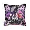 Chainsaw Man Crazy Controller Pillow Case Cute Funny Pillow Cover Soft Pillowcases For Living Room Sofa