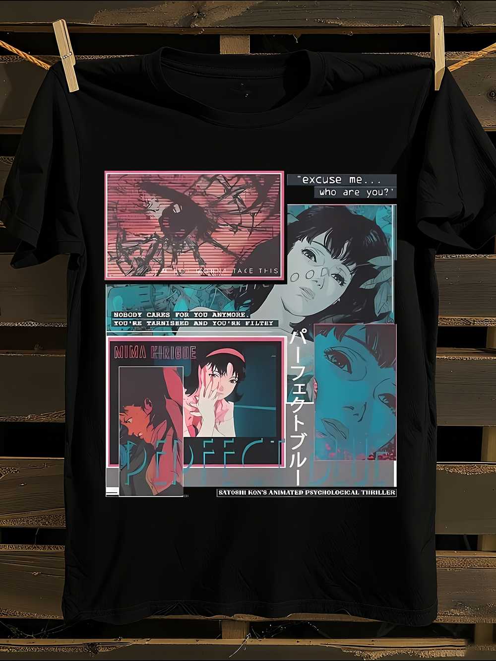 Аниме Serial Experiments Lain Графическая футболка Мужская футболка Женские футболки с принтом букв Футболка с коротким рукавом Повседневная уличная футболка Топ S