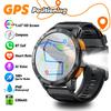 Військовий GPS-смарт-годинник для чоловіків AMOLED HD-екран Bluetooth-дзвінок Пульсометр Світлодіодний ліхтарик Компас 530 мАг Смарт-годинники Новий