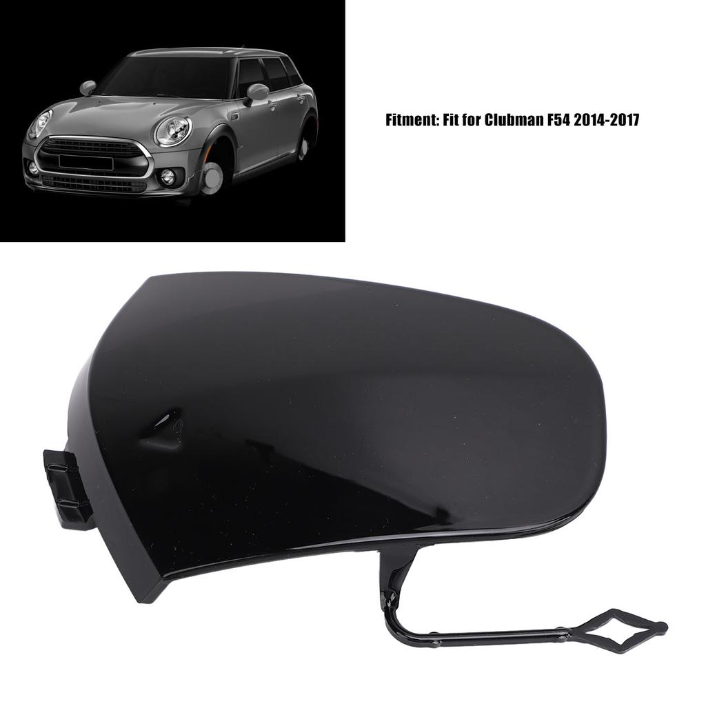 Front Bumper Tow Hook Eye Cover Anti Fade Sturdy 7376447 Towing Hook Eye Cover  Exquisite Look for Clubman F54 2014 To 2017