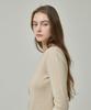 Lapineatteullie Essential Cashmere Knit Top Oatmeal