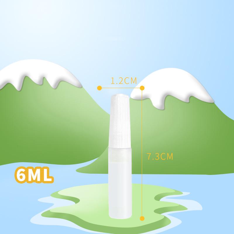 6ml Transparent Alcohol Glue for DIY Crafts, Figures, and Non-Woven Fabrics