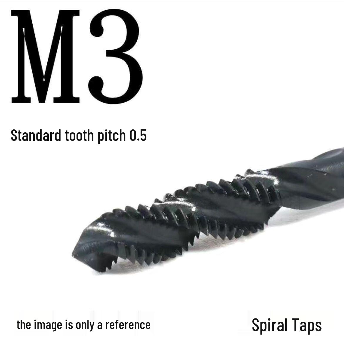 

Nitrided Steel Spiral Tap for Through & Blind Holes, Sizes M3-M10