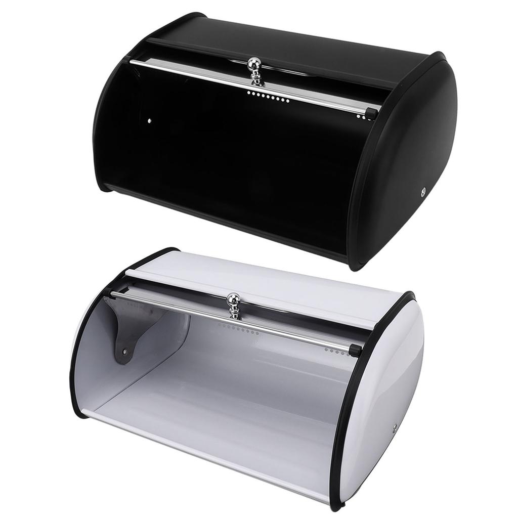 Bread Bin Bread Box Bread Holder Storage Container With Small Window for Kitchen Countertop
