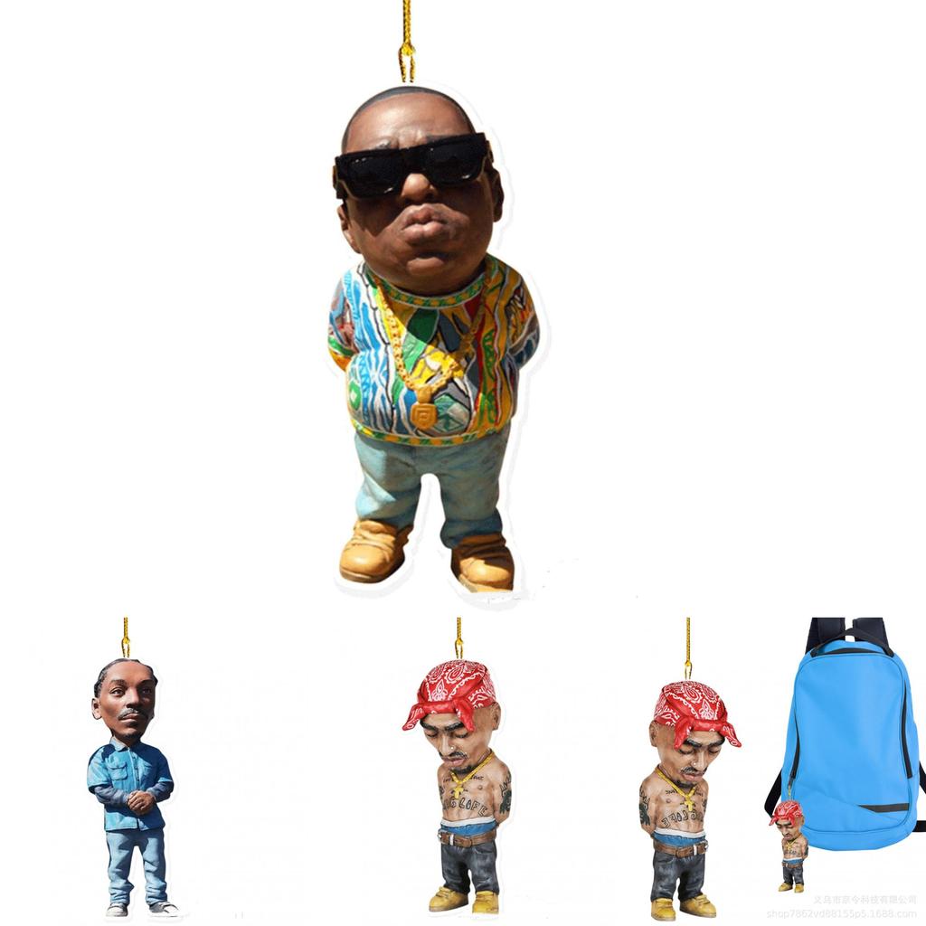 Notorious Biggie Action Figure Acrylic Ornament Gift